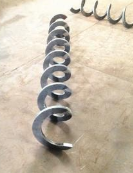 輸料機螺旋軸的特點和應用：